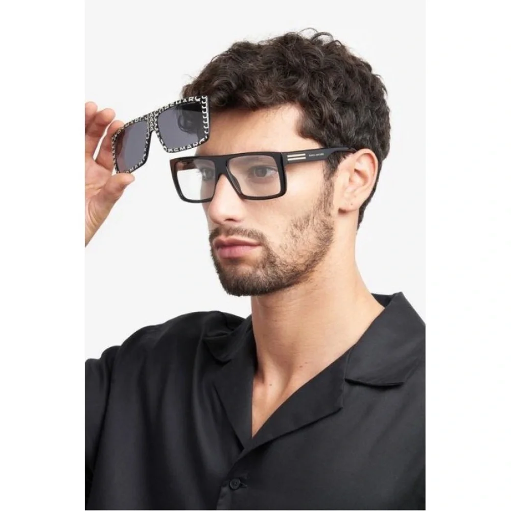 New Authentic Marc Jacobs MARC 672/CS 58mm Men’s Sunglasses – Black/Gray